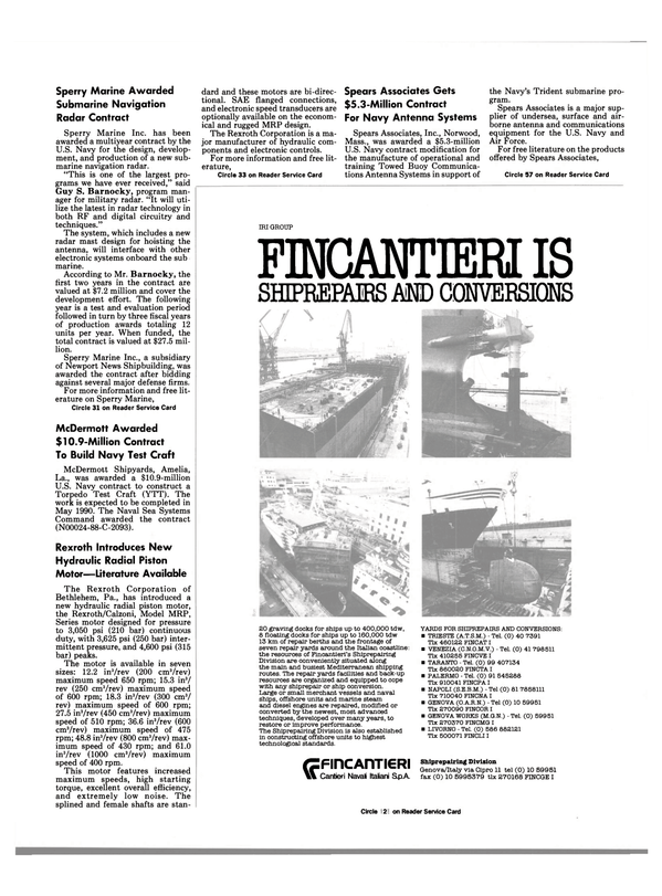 Maritime Reporter Magazine, page 83,  Jun 1988