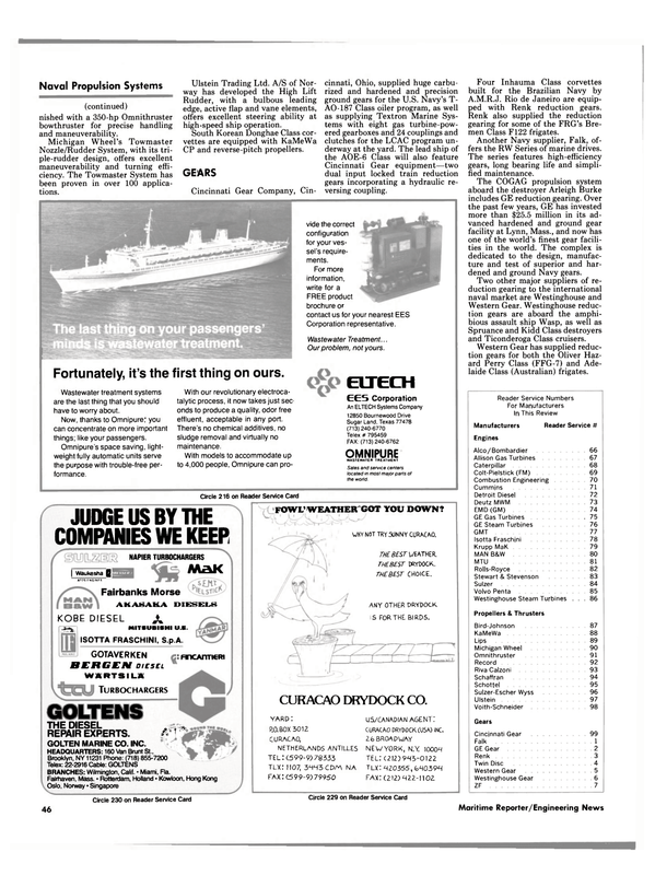 Maritime Reporter Magazine, page 40,  Sep 1988