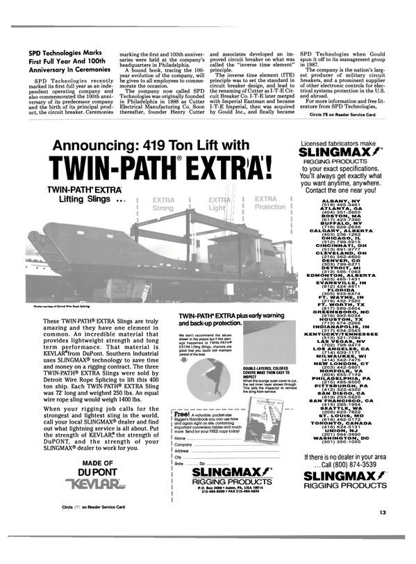 Maritime Reporter Magazine, page 11,  Feb 1989