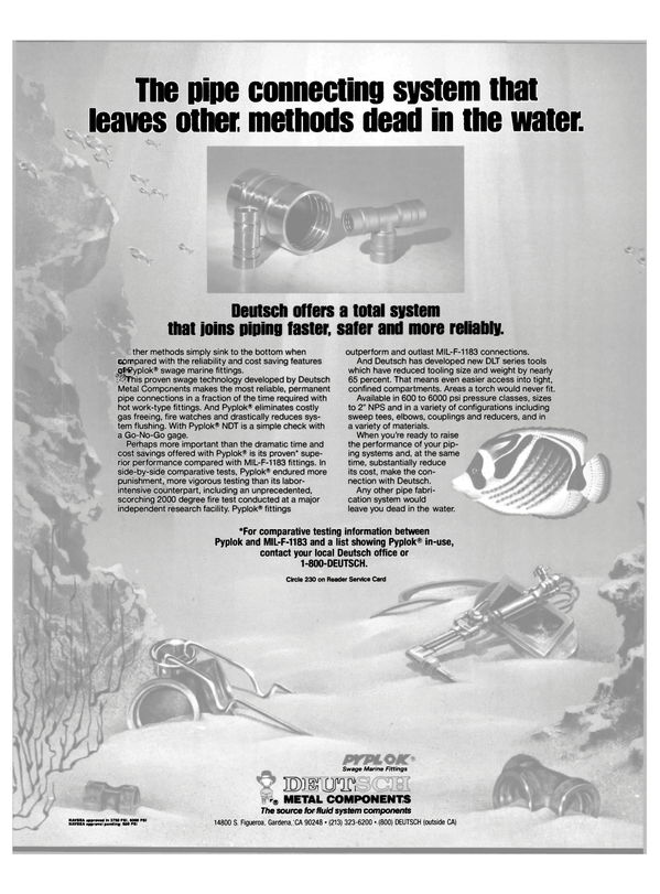 Maritime Reporter Magazine, page 21,  Apr 1989