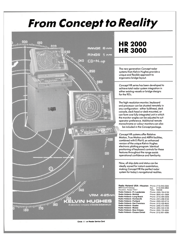 Maritime Reporter Magazine, page 13,  Jun 1989