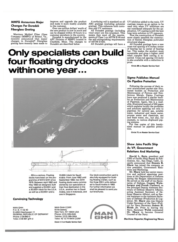 Maritime Reporter Magazine, page 18,  Jun 1989