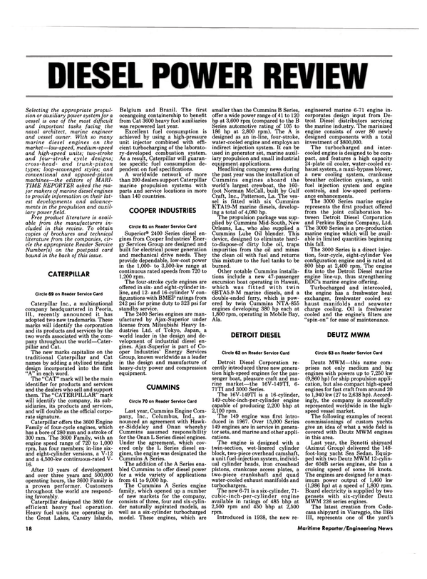 Maritime Reporter Magazine, page 16,  Jul 1989