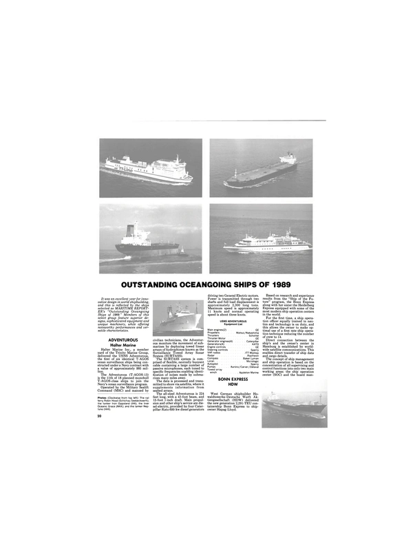 Maritime Reporter Magazine, page 18,  Dec 1989