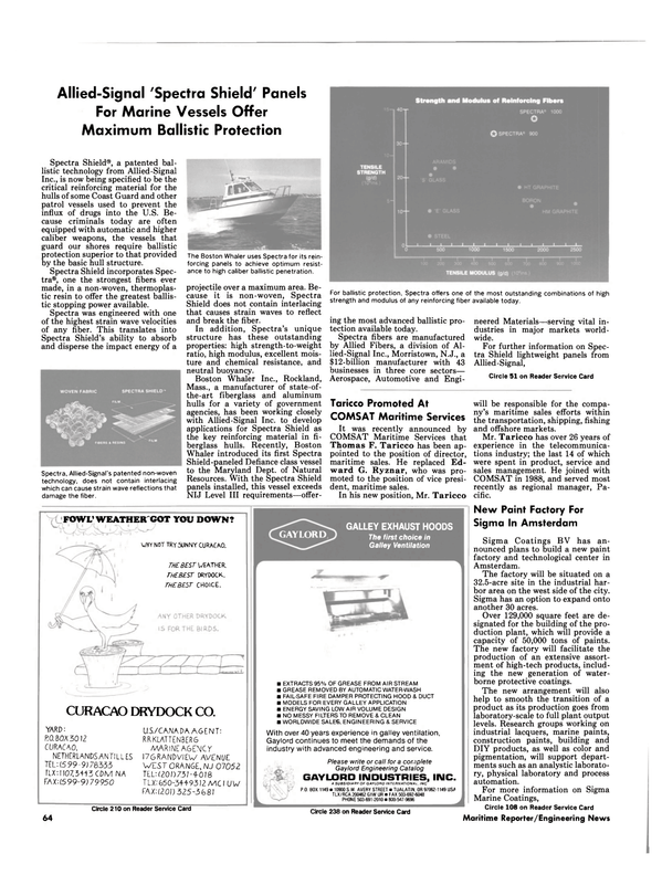 Maritime Reporter Magazine, page 67,  Jul 1990