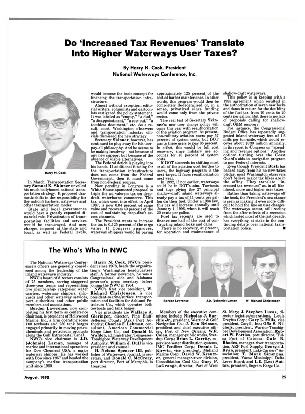 Maritime Reporter Magazine, page 25,  Aug 1990
