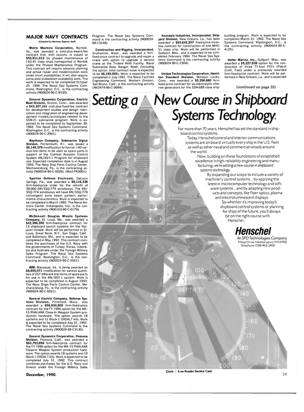 Maritime Reporter Magazine, page 27,  Dec 1990