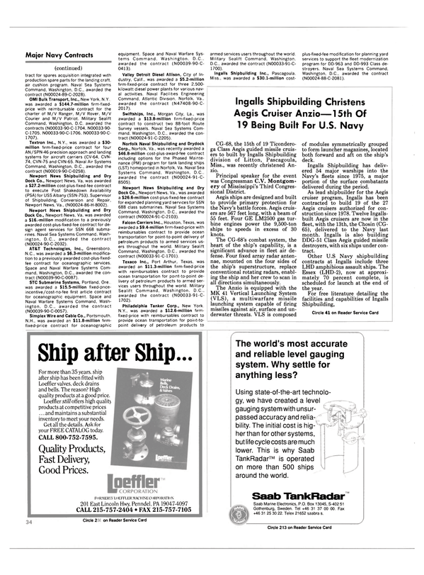 Maritime Reporter Magazine, page 32,  Dec 1990