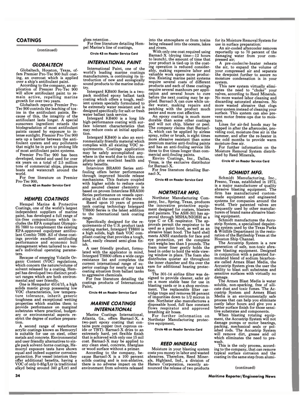 Maritime Reporter Magazine, page 32,  Feb 1991