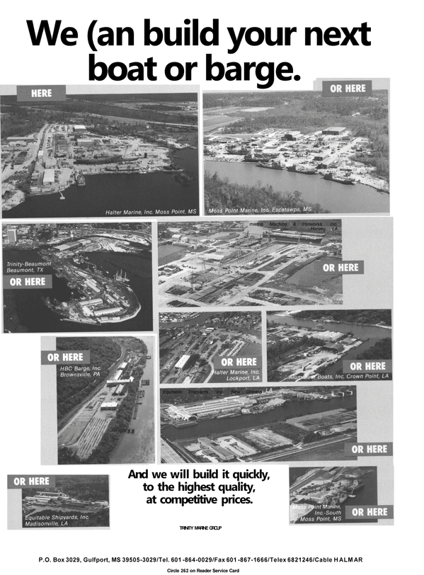 Maritime Reporter Magazine, page 76,  Apr 1992