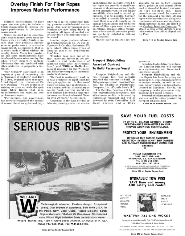 Maritime Reporter Magazine, page 8,  May 1992