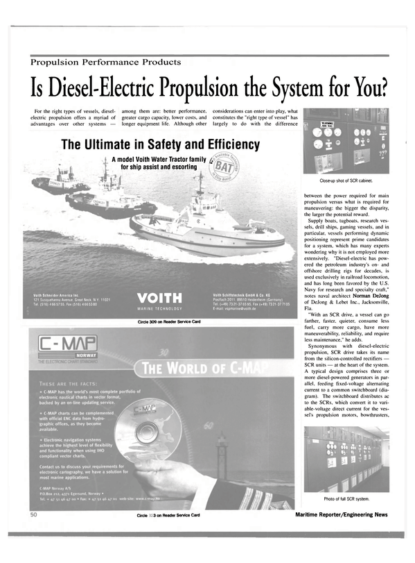 Maritime Reporter Magazine, page 54,  Apr 2000