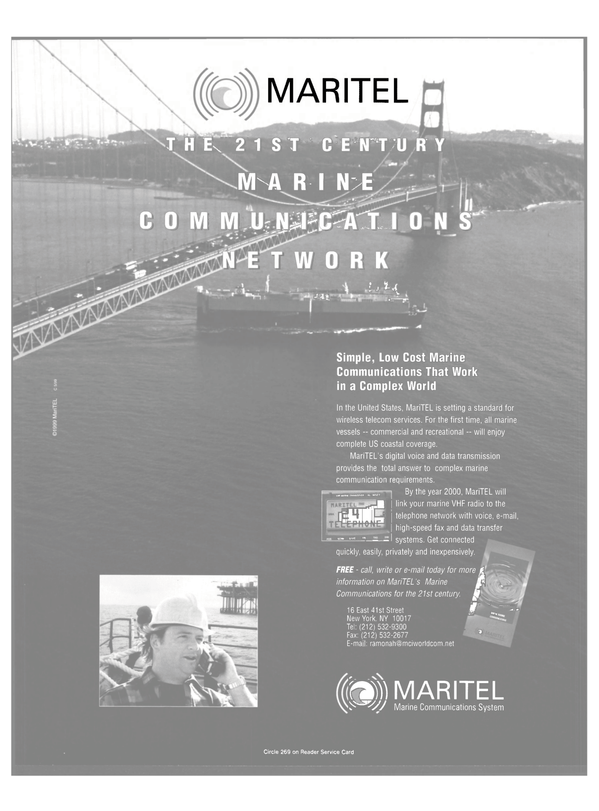 Maritime Reporter Magazine, page 59,  Apr 2000