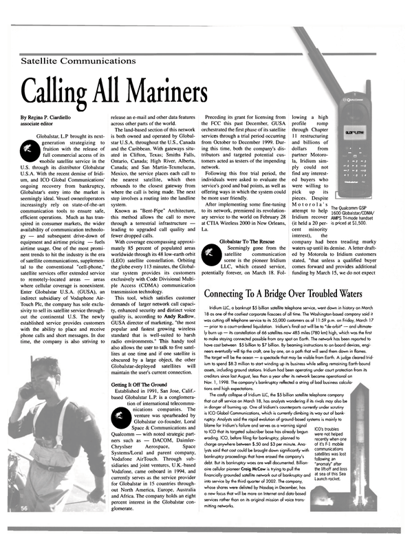 Maritime Reporter Magazine, page 60,  Apr 2000