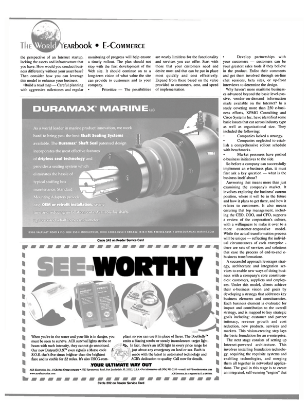 Maritime Reporter Magazine, page 42,  Jun 15, 2000