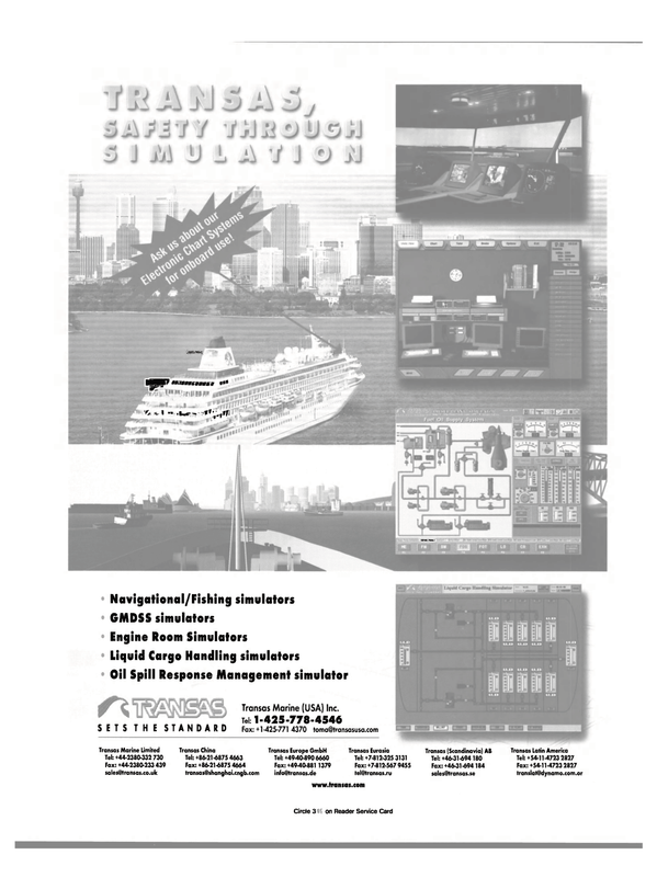 Maritime Reporter Magazine, page 49,  Nov 2000