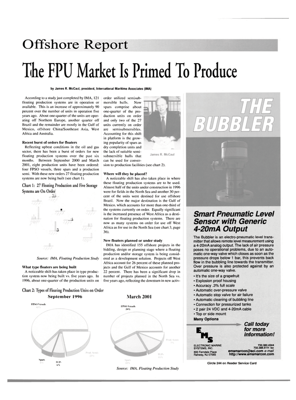 Maritime Reporter Magazine, page 33,  Apr 2001