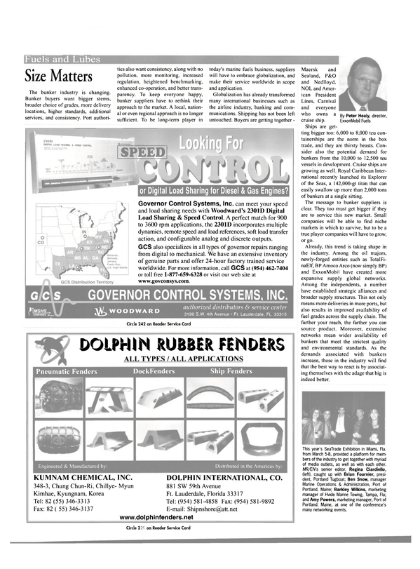 Maritime Reporter Magazine, page 42,  May 2001
