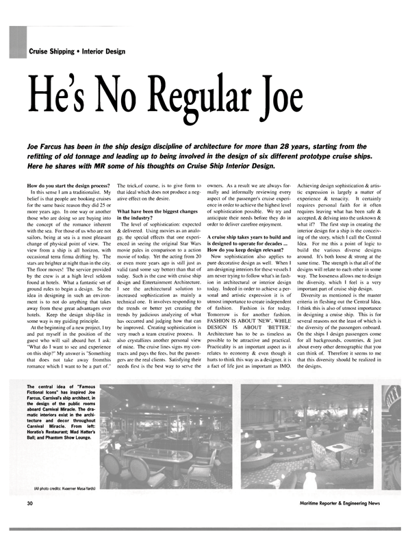 Maritime Reporter Magazine, page 30,  Mar 2004