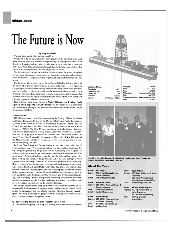 Maritime Reporter Magazine, page 32,  Apr 2004