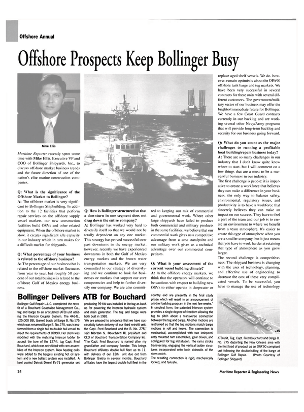 Maritime Reporter Magazine, page 36,  Apr 2004