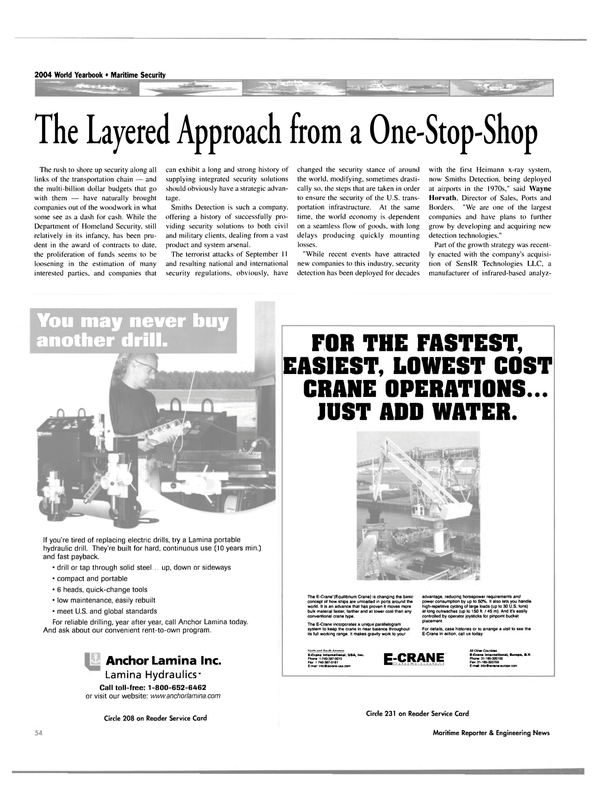 Maritime Reporter Magazine, page 54,  Jun 2004