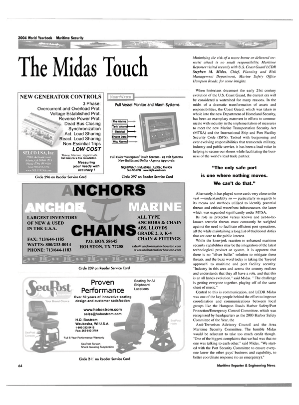 Maritime Reporter Magazine, page 64,  Jun 2004