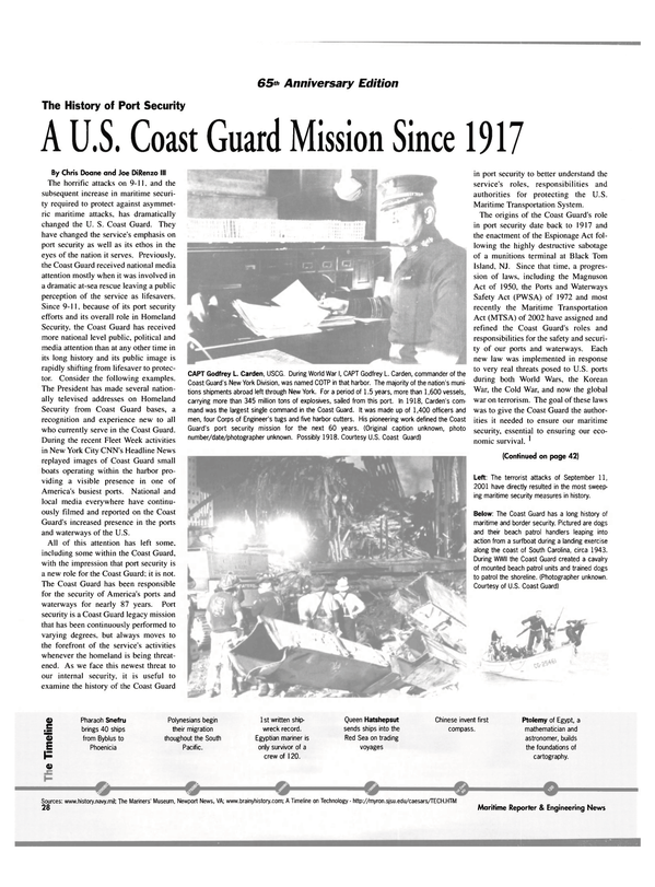 Maritime Reporter Magazine, page 28,  Aug 2004