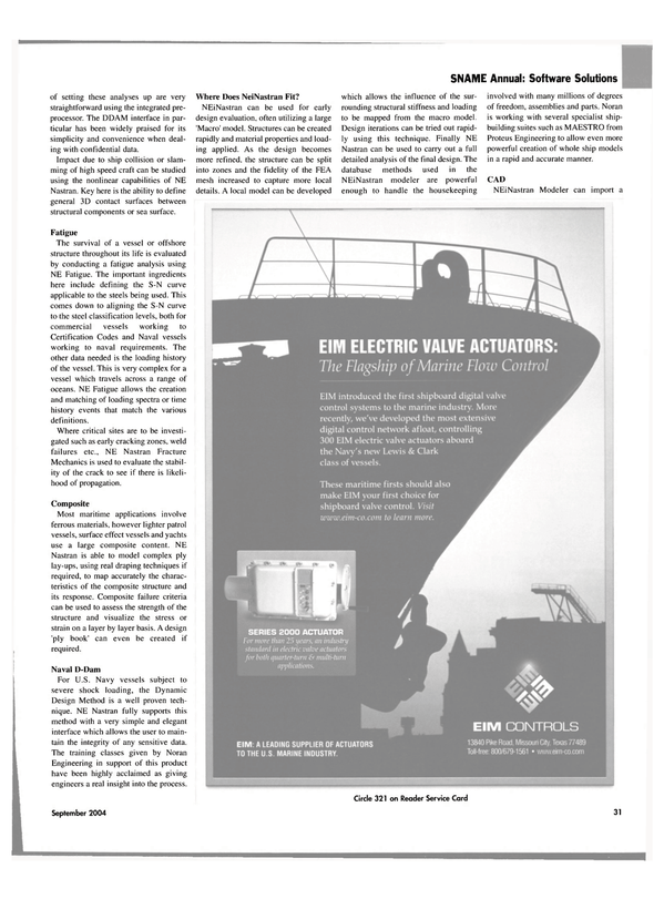 Maritime Reporter Magazine, page 32,  Sep 2004
