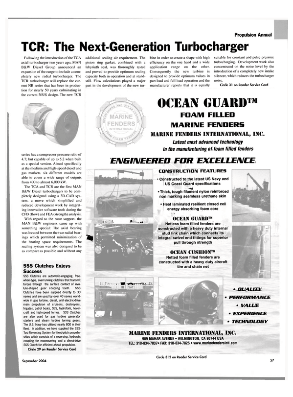 Maritime Reporter Magazine, page 58,  Sep 2004