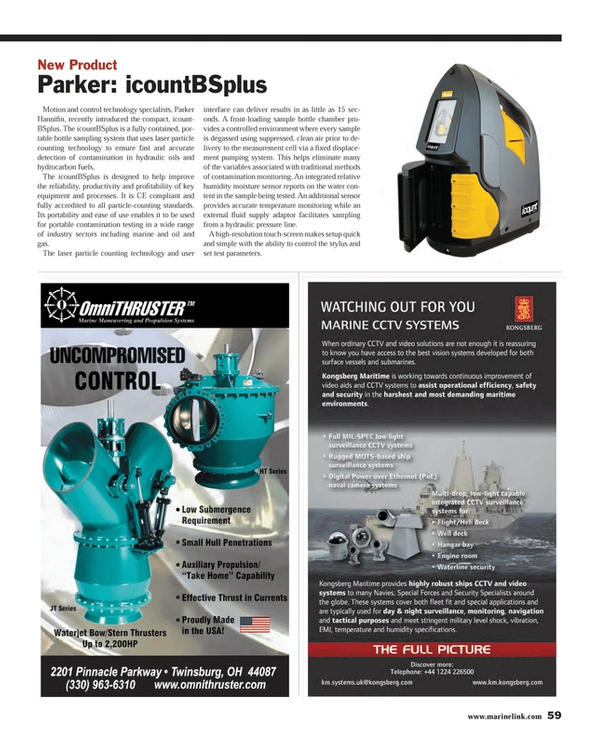 Maritime Reporter Magazine, page 59,  May 2013