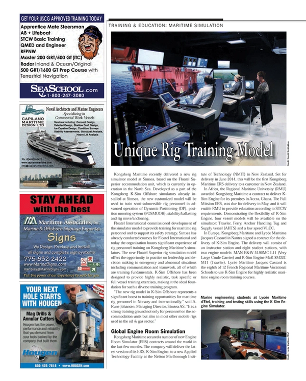 Maritime Reporter Magazine, page 64,  Jun 2014