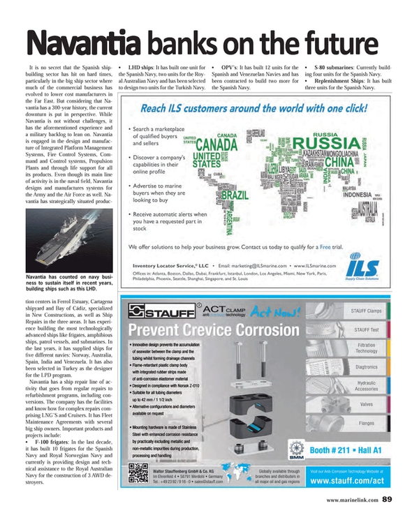 Maritime Reporter Magazine, page 89,  Aug 2014