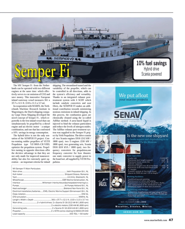 Maritime Reporter Magazine, page 47,  Dec 2014