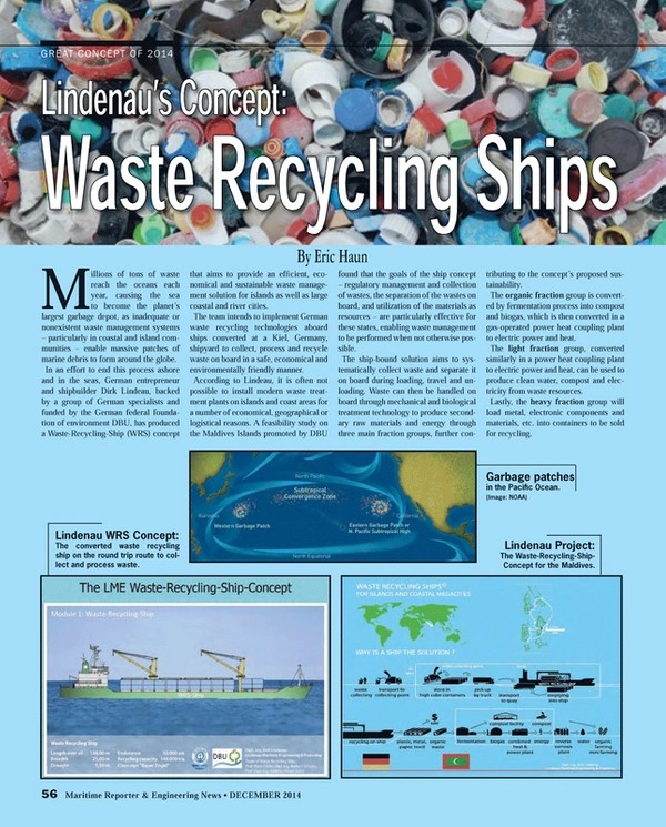 Maritime Reporter Magazine, page 56,  Dec 2014