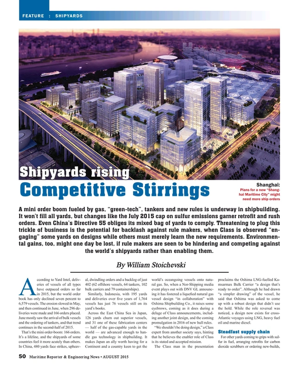 Maritime Reporter Magazine, page 50,  Aug 2015