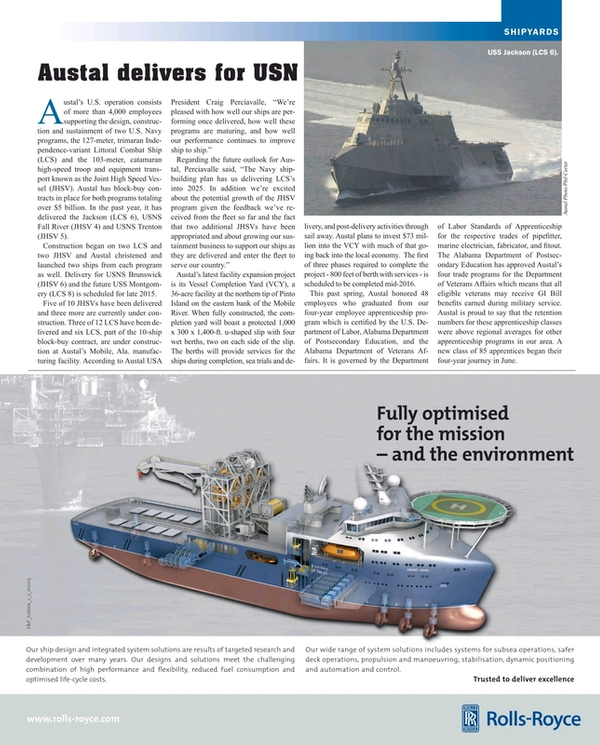 Maritime Reporter Magazine, page 53,  Aug 2015
