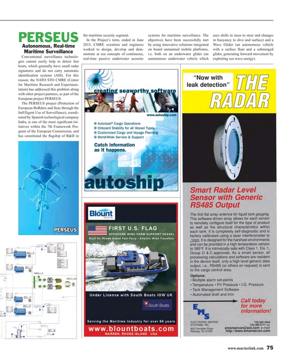 Maritime Reporter Magazine, page 75,  Aug 2015