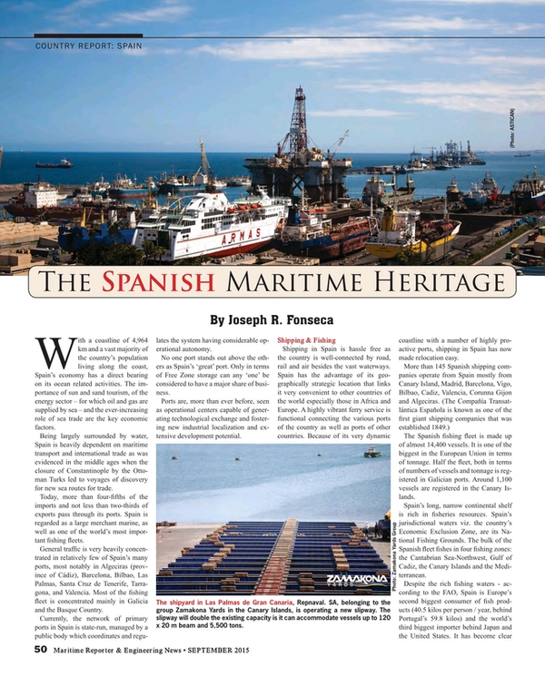 Maritime Reporter Magazine, page 50,  Sep 2015