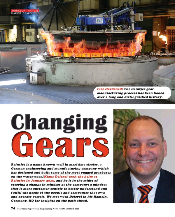 Maritime Reporter Magazine, page 74,  Nov 2015