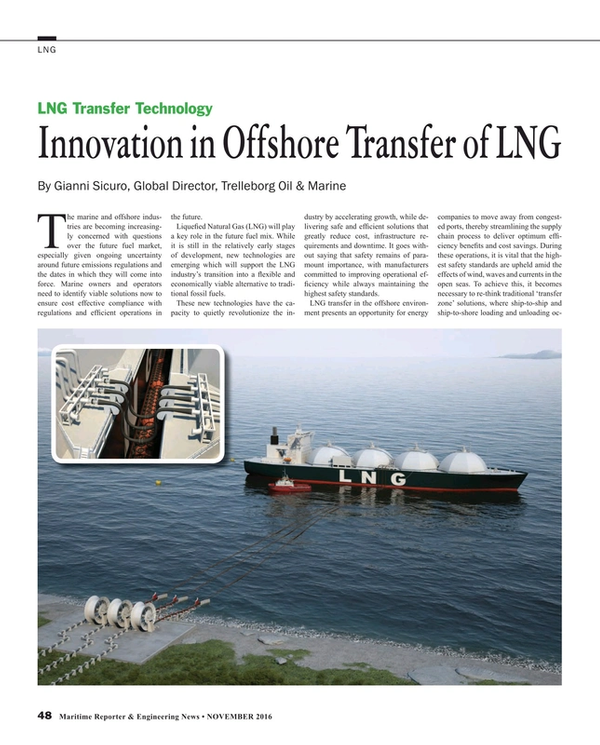 Maritime Reporter Magazine, page 48,  Nov 2016