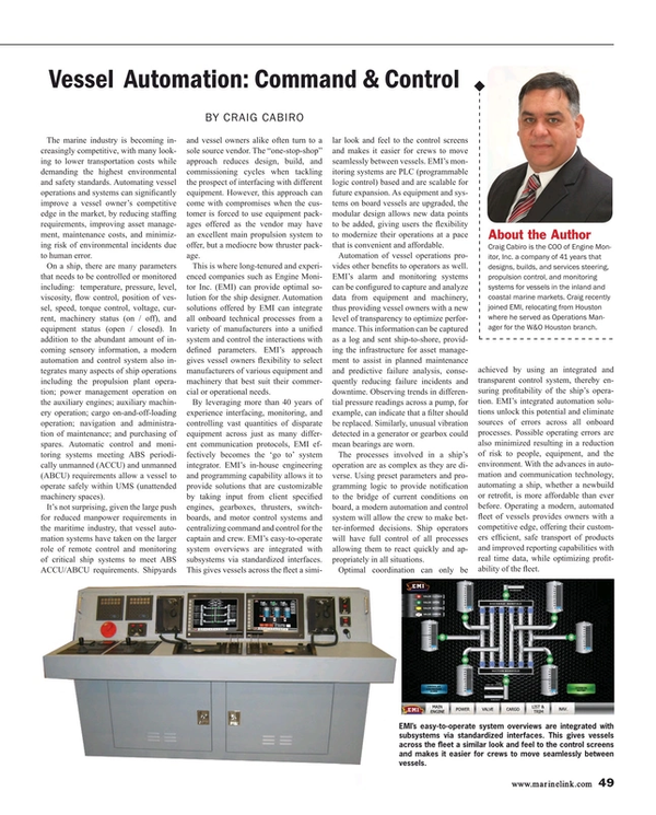 Maritime Reporter Magazine, page 49,  Dec 2016