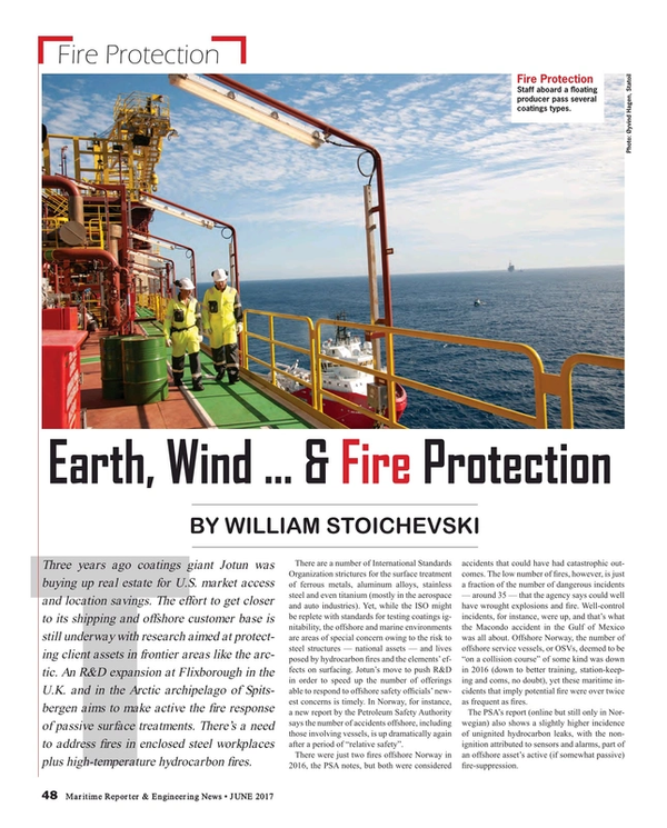 Maritime Reporter Magazine, page 48,  Jun 2017