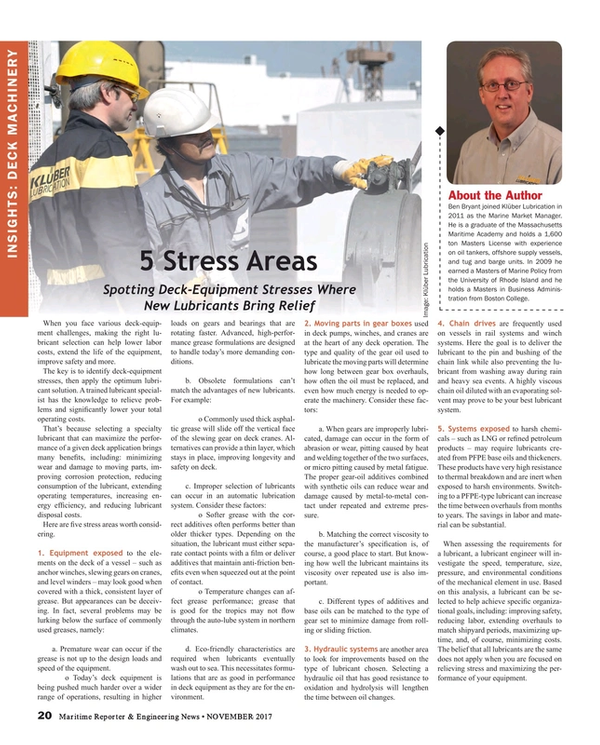 Maritime Reporter Magazine, page 20,  Nov 2017