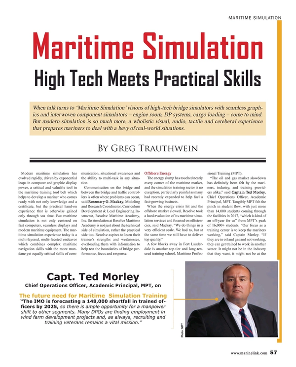 Maritime Reporter Magazine, page 57,  Mar 2018