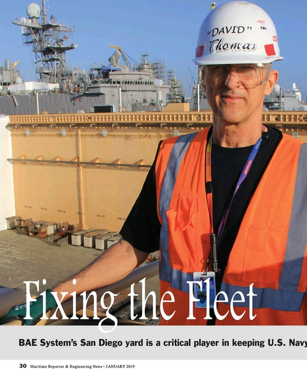 Maritime Reporter Magazine, page 30,  Jan 2019