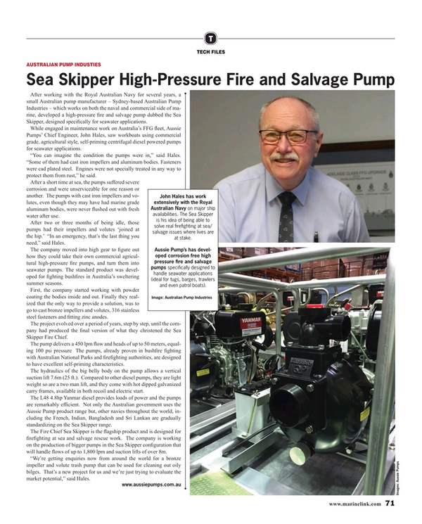 Maritime Reporter Magazine, page 71,  May 2019