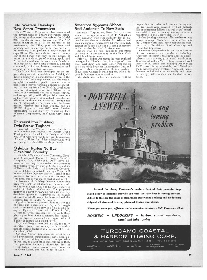 Marine News Magazine, page 57,  Jun 1969
