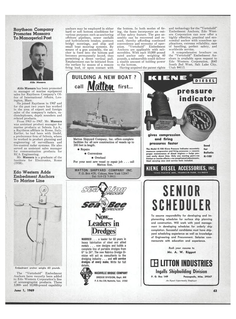 Marine News Magazine, page 61,  Jun 1969