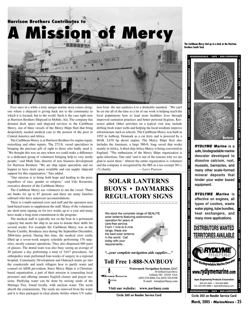 Marine News Magazine, page 25,  Mar 2005